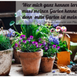 Der kleine Gartenphilosoph: Sprüche zum Nachdenken für den Mai
